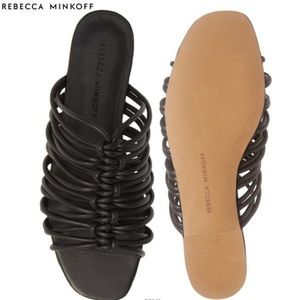 NWOT Rebecca Minkoff Maelynn Strappy Slides